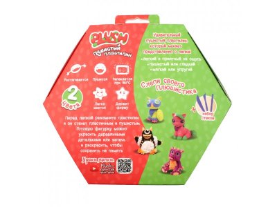 Пластилин пушистый Волшебный мир Plush, 160 г 1-00273930_5