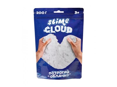 Слайм Волшебный мир Slime Cloud-slime Облачко с ароматом пломбира 200 г 1-00274058_1
