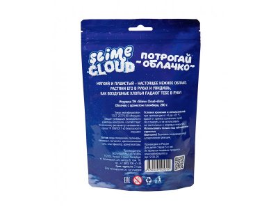 Слайм Волшебный мир Slime Cloud-slime Облачко с ароматом пломбира 200 г 1-00274058_2