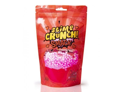 Слайм Волшебный мир Slime Crunch-slime Smack с ароматом земляники 200 г 1-00274064_1