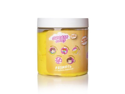 Слайм Cream-Slime с ароматом банана, 450 г 1-00302334_2