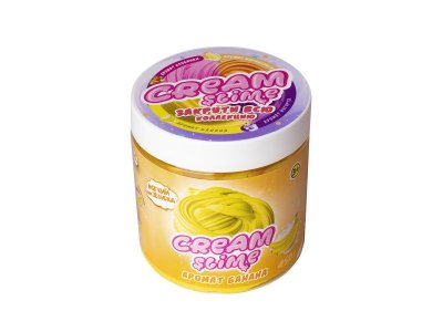 Слайм Cream-Slime с ароматом банана, 450 г 1-00302334_4