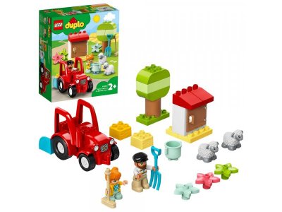 Конструктор Lego Duplo Фермерский трактор и животные 1-00339405_1