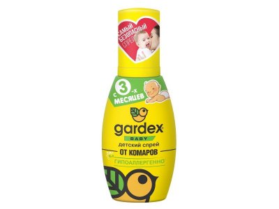 Спрей Gardex Baby детский от комаров, 75 мл 1-00339640_1