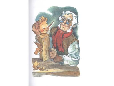 Книга Золотой ключик, или Приключения Буратино. Рисунки Л. Владимирского, Толстой А.Н. / Издательство Аст 1-00306153_9