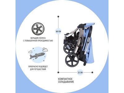 Прогулочная коляска книжка Nuovita Snello Plus 1-00340975_8