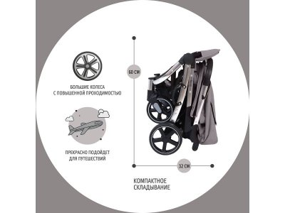 Прогулочная коляска книжка Nuovita Snello Plus 1-00340977_7