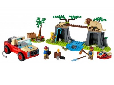 Конструктор Lego City Спасательный внедорожник для зверей 1-00341805_1