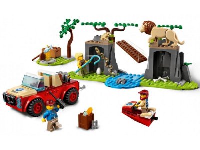 Конструктор Lego City Спасательный внедорожник для зверей 1-00341805_6
