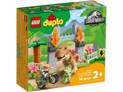 Конструктор Lego Duplo Jurassic World Побег динозавров: тираннозавр и трицератопс 1-00341813_2