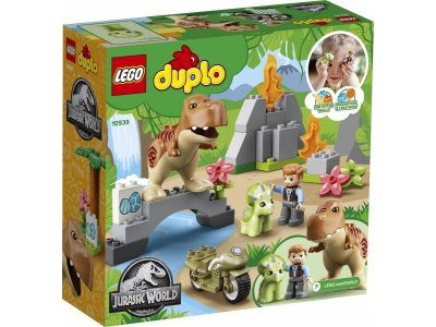 Конструктор Lego Duplo Jurassic World Побег динозавров: тираннозавр и трицератопс 1-00341813_3