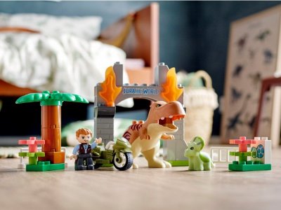 Конструктор Lego Duplo Jurassic World Побег динозавров: тираннозавр и трицератопс 1-00341813_5