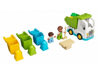 Конструктор Lego Duplo Town Мусоровоз и контейнеры для раздельного сбора мусора 1-00341816_11