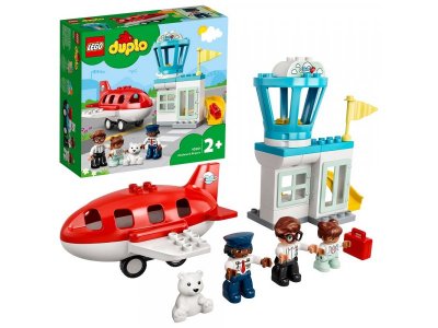 Конструктор LEGO Duplo Town Самолет и аэропорт 10961 1-00341819_1