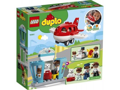 Конструктор LEGO Duplo Town Самолет и аэропорт 10961 1-00341819_5