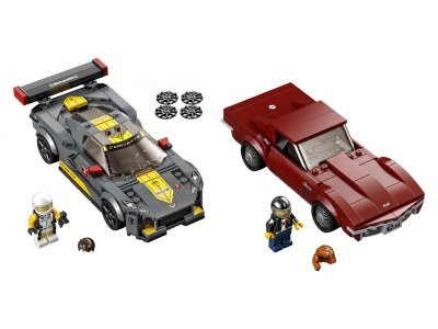 Конструктор Lego Speed Champions Chevrolet Corvette C8.R Race Car and 1968 Chevrolet Corvette 1-00341843_2