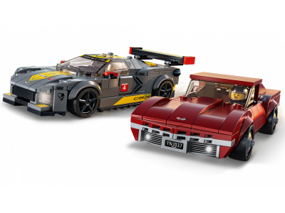 Конструктор Lego Speed Champions Chevrolet Corvette C8.R Race Car and 1968 Chevrolet Corvette 1-00341843_3