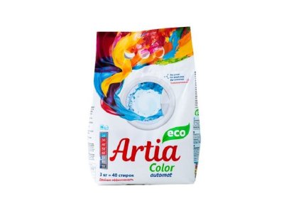 Порошок стиральный Artia Color Экологичный для цветного белья, 3 кг 1-00342175_1