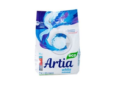 Порошок стиральный Artia White Экологичный для белого белья, 3 кг 1-00342176_1