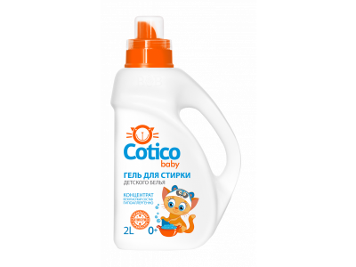 Гель для стирки Cotico детского белья 2 л 1-00342297_1