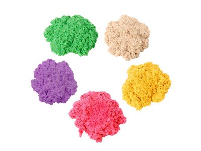 Кинетический песок Волшебный песок, микс 5 цветов, 750 г 1-00342558_3