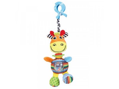 Игрушка-подвеска на прищепке Biba Toys Жираф Джиджи 1-00342778_1