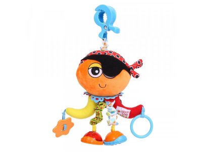 Мягкая игрушка-подвеска Biba Toys на прищепке Пират Джэк, 30 см 1-00342787_1