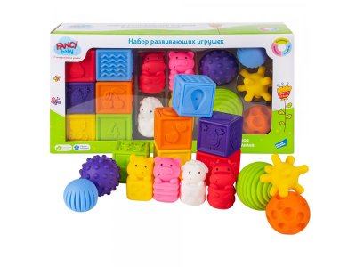 Набор развивающих игрушек Fancy Baby Микс развивашек 1-00343857_1