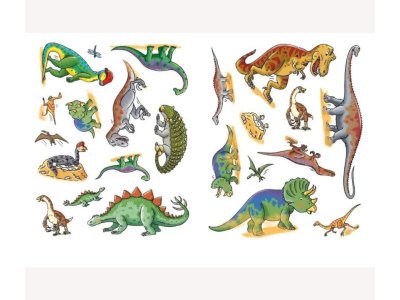 Книга Динозавры, с наклейками, Бомон Э. / Machaon 1-00116011_3