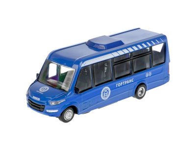Игрушка Технопарк Автобус Iveco Daily Vsn-700, 15 см 1-00344606_2