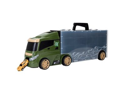 Игрушка Givito Автовоз Милитари, с тоннелем и набором машинок 1-00344947_4