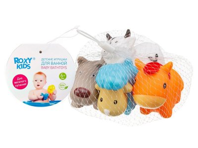 Набор игрушек для ванной Roxy-Kids Моя ферма, 4 шт. 1-00345697_9