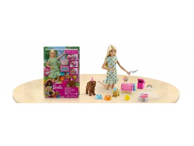 Набор игровой Mattel Barbie и щенки кукла Барби с питомцами и аксессуарами для щенков 1-00346575_6