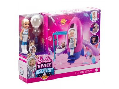Набор игровой Mattel Barbie Челси Игровая площадка Полёт в Космос 1-00346578_2