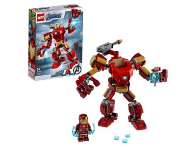 Конструктор Lego Super Heroes Железный Человек: трансформер, 148 деталей 1-00346589_1