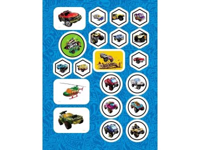 Книга ND Play Хот Вилс. Вызов принят. Бесстрашные внедорожники 1-00238693_3
