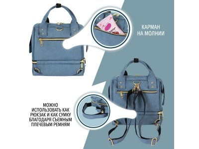 Рюкзак для мамы Nuovita Capcap Mini 1-00342598_16