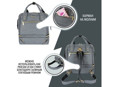 Рюкзак для мамы Nuovita Capcap Mini 1-00342599_16