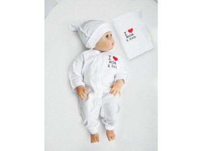 Комбинезон AmaroBaby Love без следа, 2 шт. 1-00347004_5