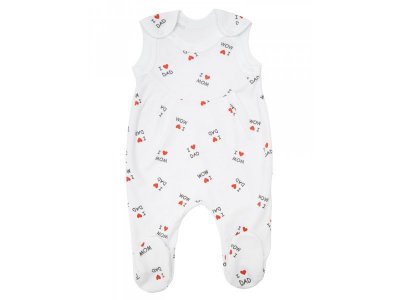 Ползунки AmaroBaby Love с грудкой, на кнопках, 2 шт. 1-00347016_5