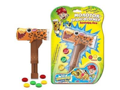 Игра Grabberz Молоток-трансформер Леопард Лео 1-00347860_1