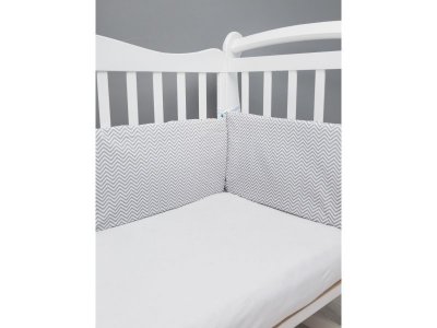 Бортик в кроватку AmaroBaby на молнии (4 подушки-бортика) 1-00347610_3