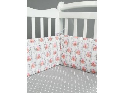 Бортик в кроватку AmaroBaby на молнии (4 подушки-бортика) 1-00347614_2