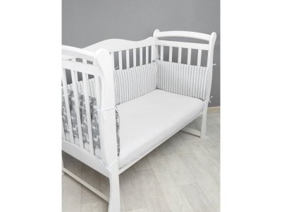 Бортик в кроватку AmaroBaby на молнии (4 подушки-бортика) 1-00347615_4