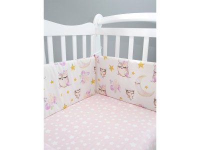 Бортик в кроватку AmaroBaby на молнии (4 подушки-бортика) 1-00347616_2