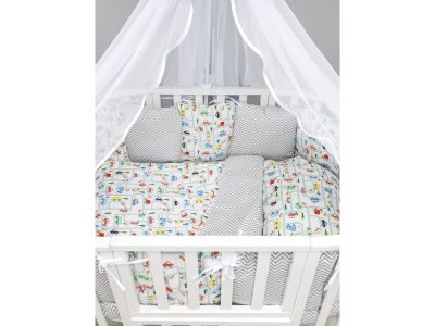 Комплект в кроватку AmaroBaby Baby Boom, 3 предмета 1-00347642_7
