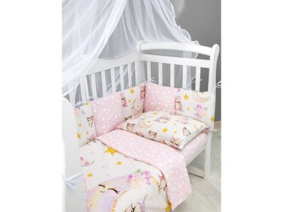 Комплект в кроватку AmaroBaby Baby Boom, 3 предмета 1-00347648_1