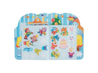 Книга Наклейки для малышей Снеговик / ТД Стрекоза 1-00325854_4