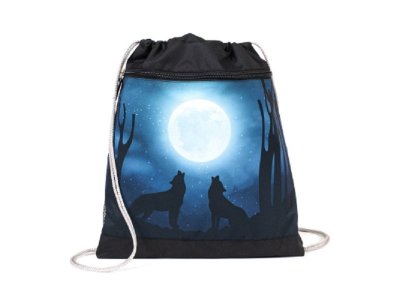 Сумка для обуви Belmil с карманом на молнии и сеткой Wolf Shadow 100348325