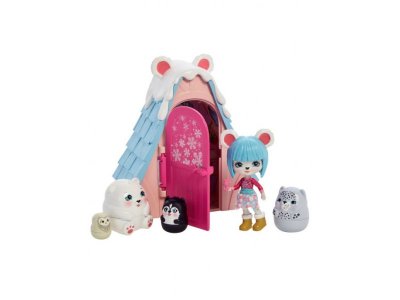 Набор игровой Mattel Enchantimals Лыжный домик Полярного мишки Паубри 1-00349482_1